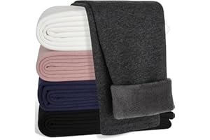 ORPAPA Thermo Leggings Mädchen Kinder Warme Baumwolle Gefüttert Leggings Winter Dicke Thermohose Thermoleggings für Mädchen