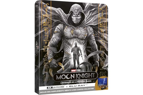 MOON KNIGHT - SAISON 1 - 2 UHD 4K + 2 BD - STEELBOOK EDITION LIMITEE