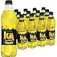 KA Caribbean Pineapple Fizzy Drinks - Traditional & Authentic Caribbean Jamaican Style Sparkling Drink - Soft Drinks Multipack - Caribbean Pineapple Soda Drinks Bulk Pack - 12 x 500ml Bottles