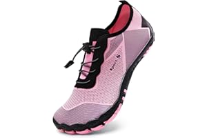 MABOVE Water Shoes Womens Barefoot Beach Shoes Swim Shoes Quick Dry Aqua Shoes Wetsuit Shoes Ladies for Pool Swimming Surfing Fitness Hikking