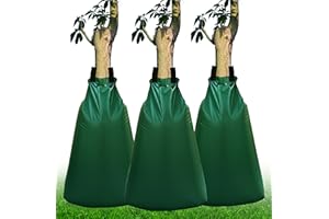Adelane Tree Watering Bag, Slow Release Watering Bag for Trees, 75 litres Tree Irrigation Bag with Zipper, 3 Pack