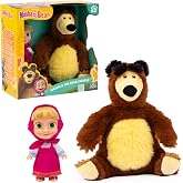 Giochi Preziosi Masha&Bear Masha&Koca Ayi 23Cm Bebek&eacute;