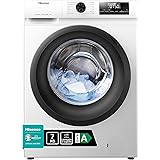 Hisense WFQE7012EVM Lavatrice Slim Carica Frontale, 7kg, Classe A, 1200 giri, Vapore, Motore Inverter