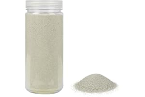 HEKU High-Quality Natural Coloured Decorative Sand (Approx. 750 g) fine Grain (0.1-0.5 mm) resealable tin Versatile for Decoration and Crafts, Natural