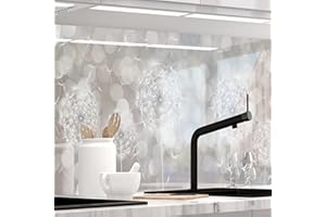 Stickerprofis Küchenrückwand hochglänzend selbstklebend - SOMMERWIND - 1,8mm, Hartkunststoff, alle Untergründe, Spritzschutz, PREMIUM 60 x 280cm