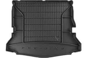 M MOTOS Tapis de Coffre Voiture pour Renault Espace V 2014-2022 Améliorez Votre Confort de Voyage avec Le Tapis Noir antidérapant Auto TM- Tapis Voiture Tous Temps pour Voiture, Protection Contre Les