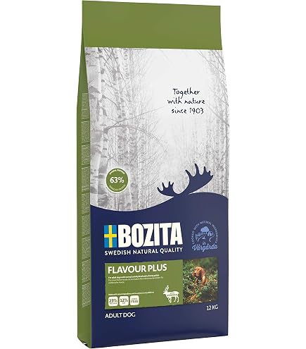 BOZITA Original Hundefutter - 12 kg - nachhaltig produziertes Trockenfutter  fr erwachsene Hunde - Alleinfuttermittel : Amazon.de: Haustier