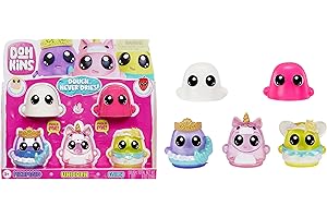 MGA ENTERTAINMENT DohKins Fantasy Pack Characters (Mermaid, Unicorn, Fairy) - Masa que Nunca se Seca, Sin Gluten, Apta para Coleccionistas y Niños Mayores de 3 Años