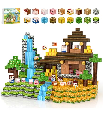 Jeu Construction Magnétique Gleamkid - 110 Pièces - Jouet Éducatif 3-12 Ans