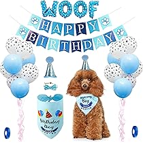 Ticuenicoa 7x5ft Let's Paw-ty Happy Birthday Themed Backdrops Puppy Dog Cat Doggy Pet Pink Girl Photography Background Birthday Banner For Puppy Bday Party Photo Booth Birthday Party Decorations