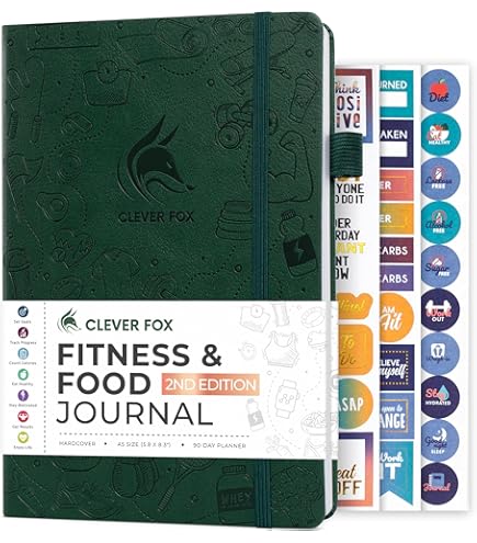 Clever Fox Fitness Journal PRO – Agenda diaria de entrenaiento con