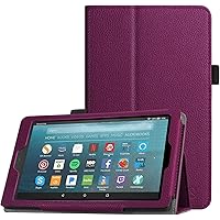 Fintie Hülle kompatibel für Fire 7 Tablet (9. Generation - 2019) - Premium Folio Kunstleder Schutzhülle Tasche mit…