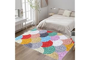 Tehocwiz Kits de Crochet de Loquet Point de Croix Kit Tapis Point Noué à Faire CréAtion de Tapis et Canvas Kit 38x52 cm Latch Hook Kit de Tapisserie pour Adultes, Débutants