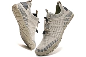 IceUnicorn Barfußschuhe Damen Herren Breite Traillaufschuhe Zehenschuhe Unisex Schwimmschuhe Strandschuhe Aquaschuhe