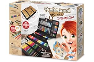 Buki - 5436 - Professional Studio - Trousse à Dessin, Noir