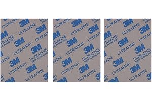 SOLNIT Soft Pads Made of 3M Sanding Sponge Pad, Polishing Wet Dry Foam Pads, Washable, Reusable, Grit: (Ultrafine)