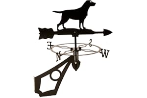 Dragon Laser Ltd., Labrador Decorative Weathervane, Dog, Gift for Dog Lovers, **WITH ANTI-RUST COATING**