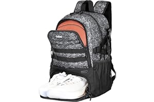 Goloni Basketball Backpack,Large Basketball Bag with Ball Compartment & Shoe Compartment,Sports Bag Fit Volleyball, Soccer