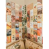 VEENSHI set of 63 Indie 90s Aesthetic Wall Collage Kit, VSCO, Girl Room Decor, Dorm Decor, Photo Collage Kit, Wall Collage (S