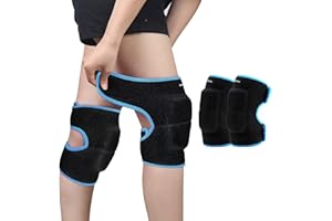 ONTYZZ Niños Rodilleras Ajustable Niños Niñas Protector de Apoyo de Rodilla con Almohadilla SBR Engrosada Guardia Envuelve para el Ciclismo Cuesta Abajo Bailando Voleibol