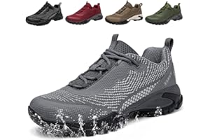 Ulogu Wanderschuhe Herren Damen Wasserdicht Atmungsaktiv Trekkingschuhe Leicht Outdoorschuhe Wanderhalbschuhe rutschfeste Bergschuhe Kletterschuhe