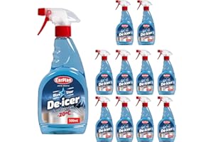 CarPlan, Blue Star De-Icer, 500 ml (Confezione da 12)