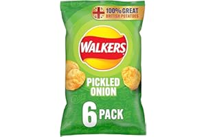 Walkers Crisps Pickled Onion 6x25g