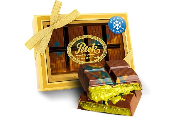 Petek1942,Dubai Chocolate,Dubai Chocolate Bar Pistachio Knafeh,Dubai Kunefe Chocolate med massor av Kadayif,Viral Dubai Pistachio,Chokladkaka 200 Gr - 0,44 Lb