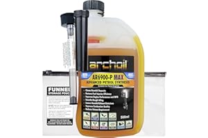 Archoil AR6900-P Max Advanced PETROL Fuel Additive Concentrate, Treats 500L of Fuel, Petrol Injector Cleaner, GPF Turbo EGR Valve Cleaner, Super Unleaded Convertor (500ml)
