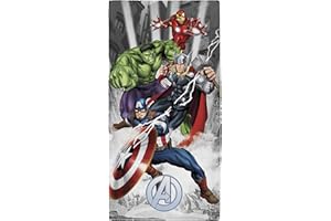 Coco Moon Disney Marvel Superhero Avengers Bath Beach And Swimming Super Soft Towel For Boys And Girls