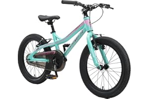 BIKESTAR Bicicletta bambini 5 anni da 18 pollici telaio in acciaio | Bici per bambino et bambina Mountainbike con freno V-Brake