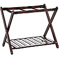 Casual Home Luggage Rack with Shelf