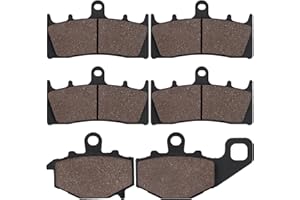 SOLLON Bremsbeläge vorne und hinten für kawasaki Ninja 600 ZX6R ZX 6R 1998-2002, Ninja 900 ZX9R ZX 9R 1996-2001, ZZR600 ZZR 600 2005-2008