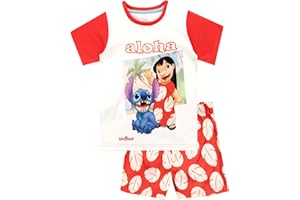 Disney - Ensemble De Pyjamas - Lilo & Stitch - Fille