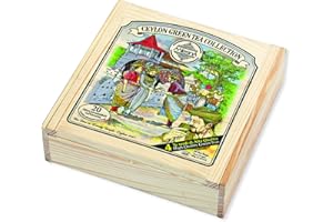 Confezione Regalo Tè Mlesna Ceylon Tea | Scatola in Legno da 20 Filtri piramidali | CEYLON GREEN TEA COLLECTION