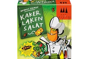 Schmidt Spiele 40839 Kakerlakensalat, Drei Magier Kartenspiel, grün