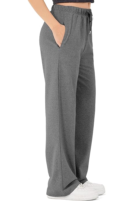 Amazon Women's Plus Size Wide Leg Sweatpants Amazon Straight