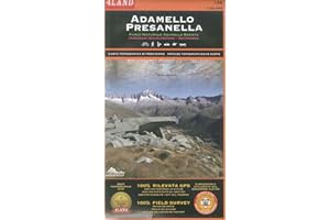 Adamello. Presanella. Parco Naturale Adamello Brenta. Itinerari sci alpinismo-skitouren 1:25.000. Ediz. italiana, inglese e tedesca