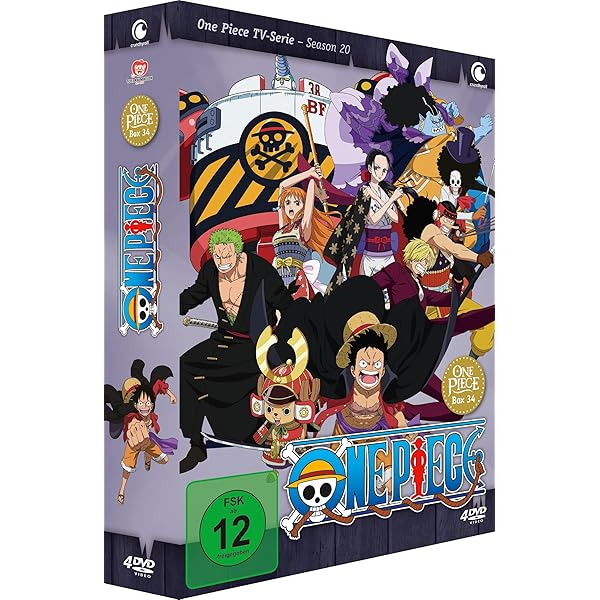 アニメ ONE PIECE DVD One Piece - TV-Serie - Box 1 (Episoden 1-30) [4 Blu-rays
