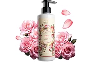 Panier des Sens Lait corps Hydratant Rose, crème corps hydratante - Soins pour le corps Made in France & 97% naturel - 250ml