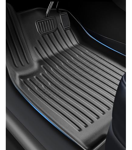 ELMASLINE 3D Gummimatten & Kofferraumwanne Set für Tesla Model Y