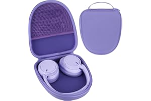 RIYADAone Twarde etui kompatybilne ze słuchawkami nausznymi Sony WH-CH520/CH720N/1000XM5/CH710N/H910N/CH510 z redukcją szumów (fioletowe)