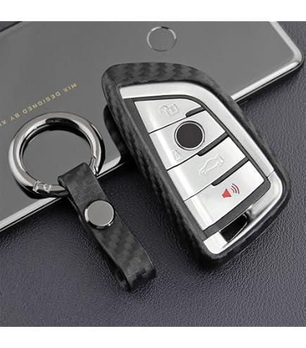HooRLZ Alliage de Zinc Coque Clé BMW, Compatible pour BMW X1 X2 X3 X4 X5, 1er 2er 3er 4er 5er