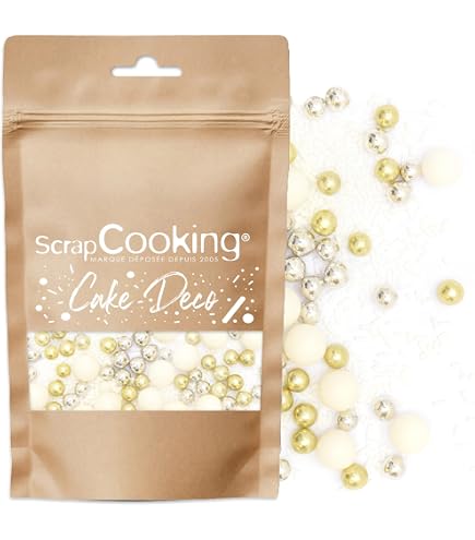 Lotto 4 Accessori Decorazioni da Infilare - Natale - Scrapcooking