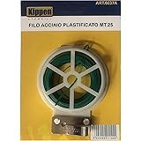 Kippen 6037A - Filo in Acciaio Plastificato Verde in Bobbina da 25 mt.