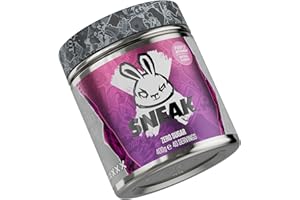 SNEAK Energy Drink Powder | Purple Storm | No Sugar. No Nasties. Just Natural Caffeine, Focus-Boosting Nootropics | 40 Servings