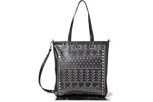 Desigual - Bols_azabache Coro, Borsa con manico Donna