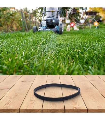 Cinghia Di Trasmissione Per Tosaerba 6PJ490 - Gomma, 14x490 Mm, Per Qualcast M2E1032M M2E1232M