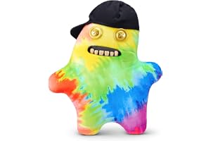 Fuggler Fugg Life 9-tums (Sir Splodge A Lot) av ZURU – Funny Ugly Monster-gosedjur med nästan mänskliga tänder, samlarobjekt