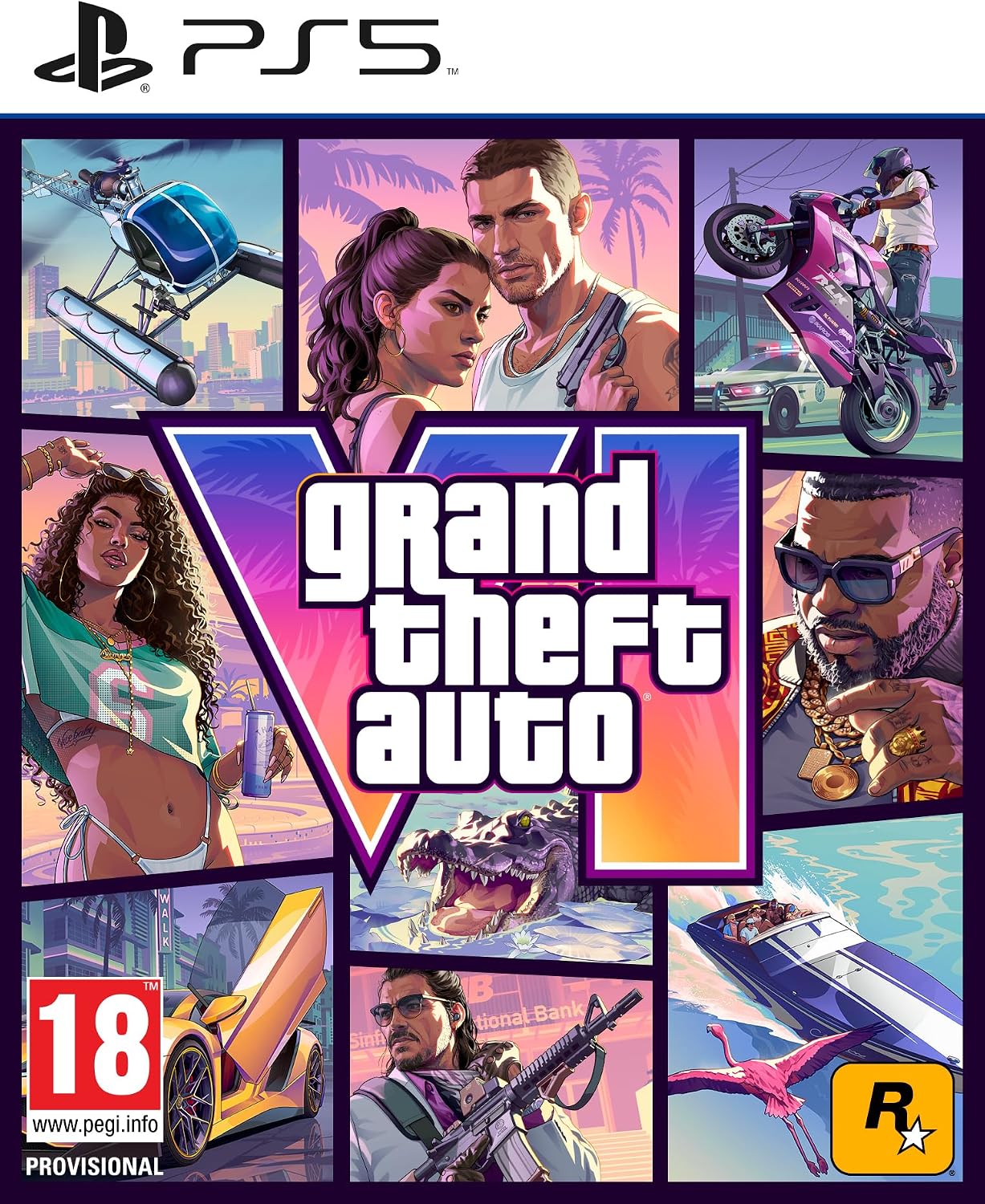 Rapport Qualité / Performances du Grand Theft Auto VI - PlayStation 5 C digo de